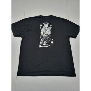 (#20) Thirty Single King Of Spades Grim Reaper Black Graphic Tee Men’s Sz XL